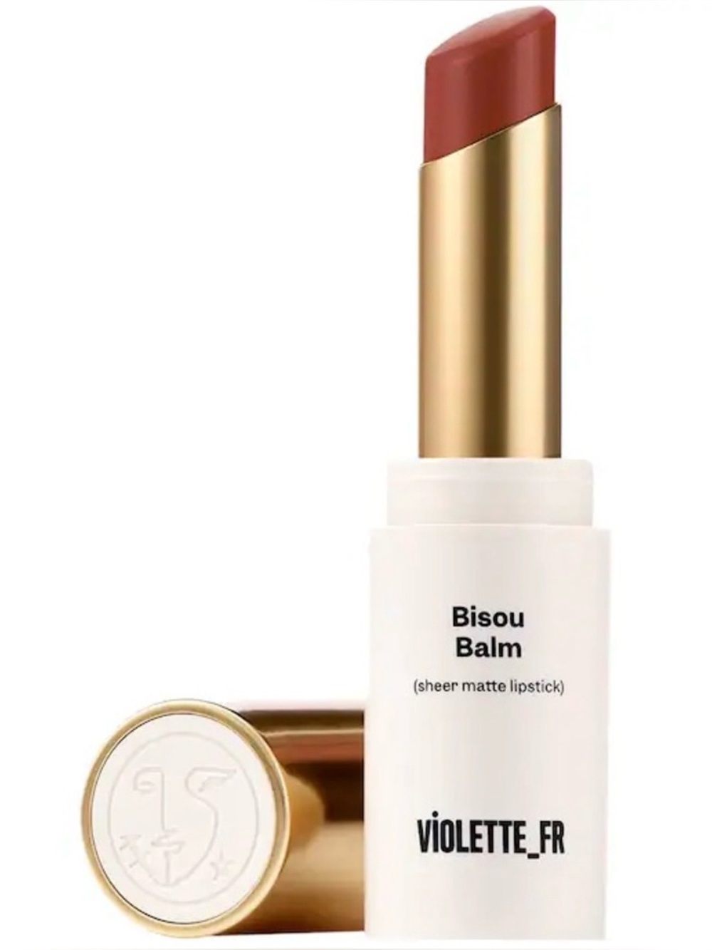 VIOLETTE_FR Bisou Balm Sheer Matte Lipstick Mon Cheri